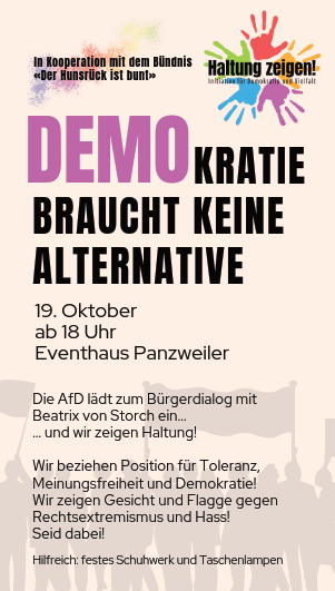 Demokratie braucht keine Alternative